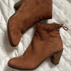 Lucky Brand Brown Ankle Boots